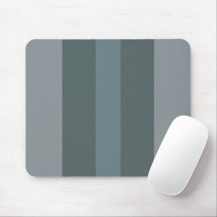 Modern Dark Green Shades Colour Block Mouse Pad