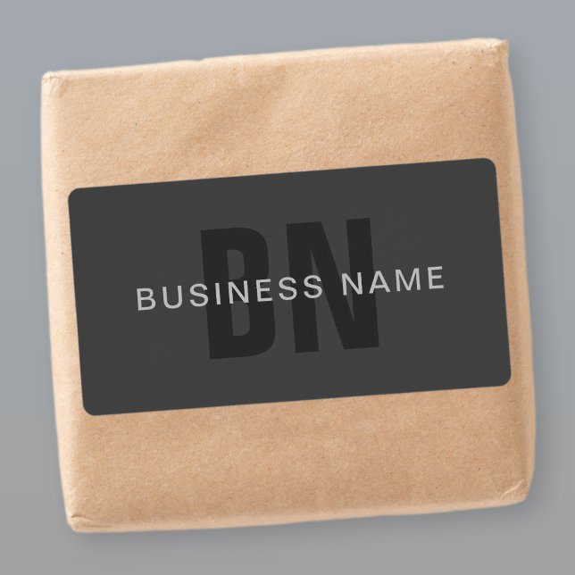 Modern Dark Grey Editable Monogram Design Template (Creator Uploaded)