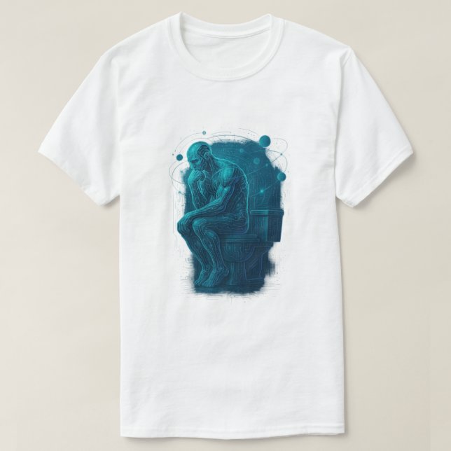 Modern Day Thinker T-Shirt (Design Front)
