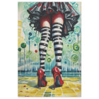 Modern Day Wickedly Stylish Witch Decoupage Paper