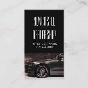 Modern Dealership, Auto Sale & Repair Business Card