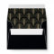 Modern Deco | Faux Gold Look and Black Wedding