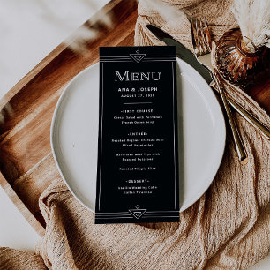 Modern Deco   Rich Black Menu
