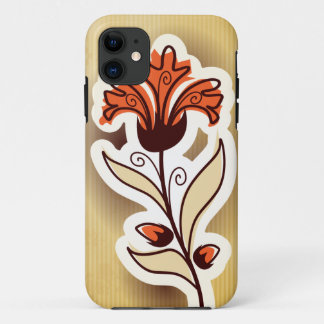 Modern decor with flower, iPhone 5 case