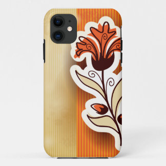 Modern decor with flower, iPhone 5 case
