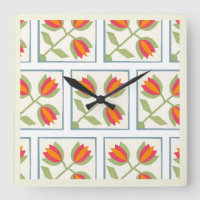 Modern Decorative Flowers Pattern