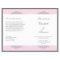 Modern Decorative Wedding Program Flyer