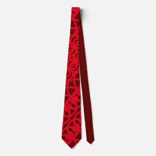 MODERN DEEP RED "Colour: #650000 dark red "_CUT Tie