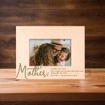 Modern Definition Of Mother Photo Etched Frames<br><div class="desc">Show your appreciation for mum’s enduring love and selflessness with our personalised wooden etched photo frame. Beautifully handcrafted, it not only comes with an eloquent definition of a mother, but also allows you to add a personal touch with your own definition. It's an extraordinary gift that perfectly encapsulates the essence...</div>
