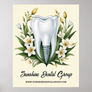 Modern Dentist Logo  Poster