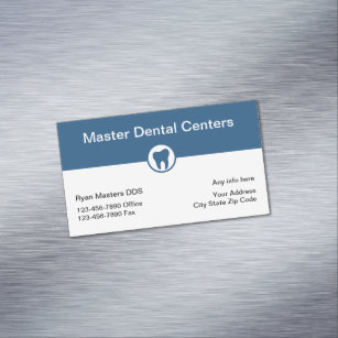 Modern Dentist Office Customer Magnets
