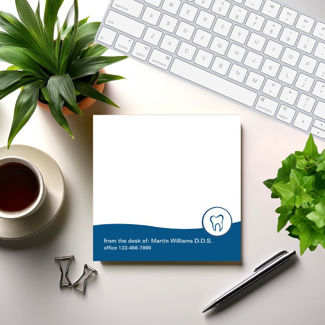 Modern Dentist Office Sticky Notepads (Creator Uploaded)