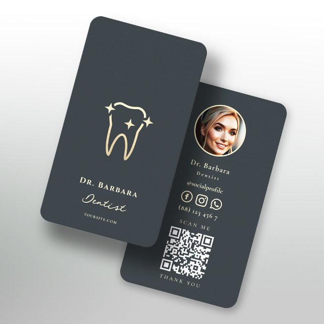 MODERN DENTIST ORTHODONTIST GOLD TOOTH BUSINESS CARD (MODERN DENTIST ORTHODONTIST GOLD TOOTH DENTISTRY BUSINESS CARD
)