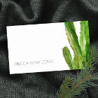 MODERN DESERT GREEN CACTUS FOLIAGE WATERCOLOR