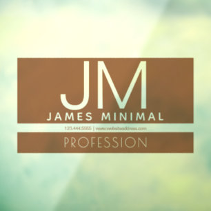 Modern Design Brown & Transparent Clear