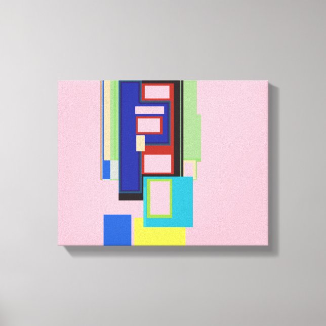 Modern Design Canvas Print (Front)