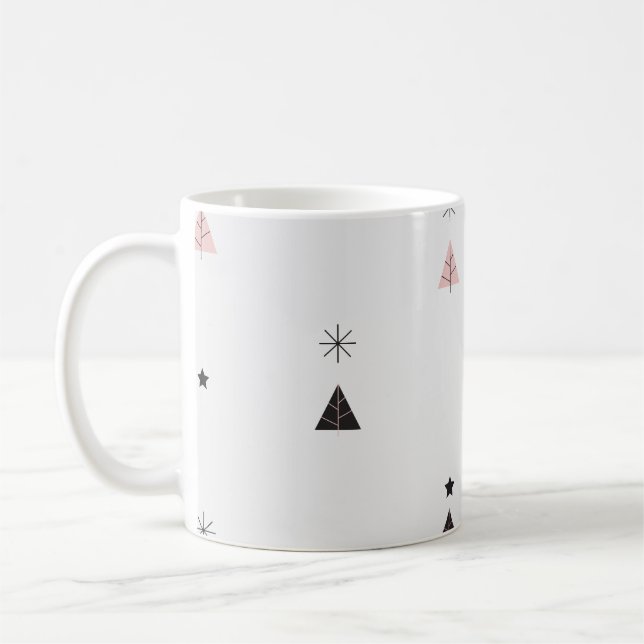 Modern design christmas mug (Left)