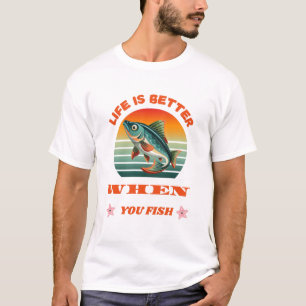 MODERN DESIGN FOR FISHERMEN T-Shirt
