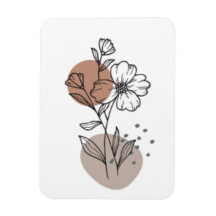 Modern design magnet