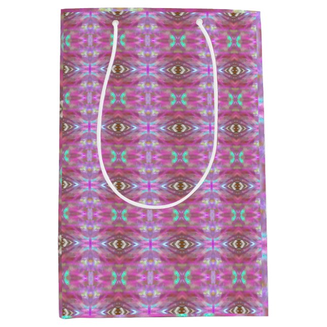Modern Design Medium Gift Bag (Front)