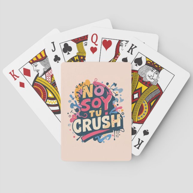 Modern design playing cards (Back)