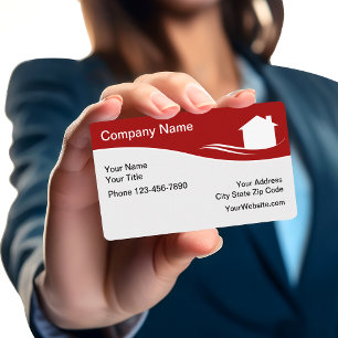 Modern Design Real Estate Business Cards
