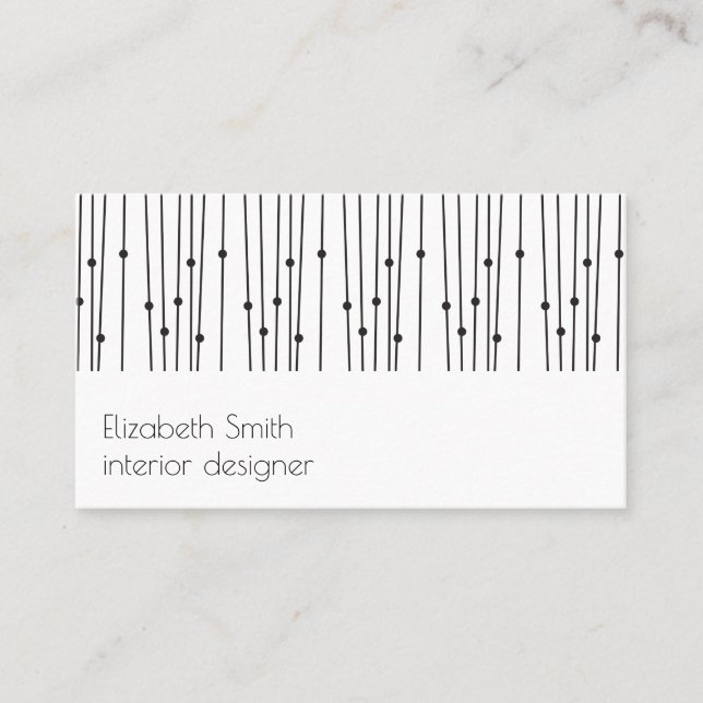 Modern Design | Stylish Business Card (Front)