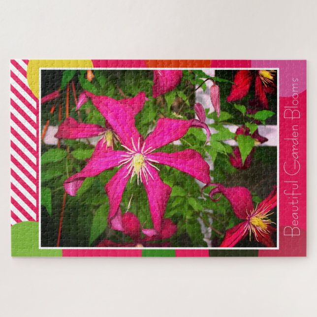 Modern designer jigsaw puzzle (Horizontal)