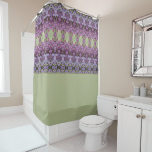 Modern Designer Pattern Shower Curtain