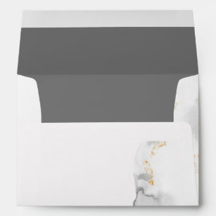 Modern Diamond Watercolor Agate JustCards™ Envelope