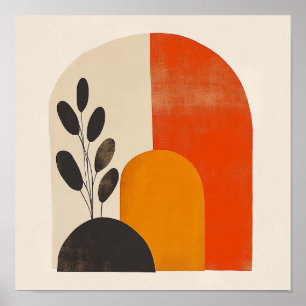 Modern Dining Room Decor Minimalistic Art Wall Art