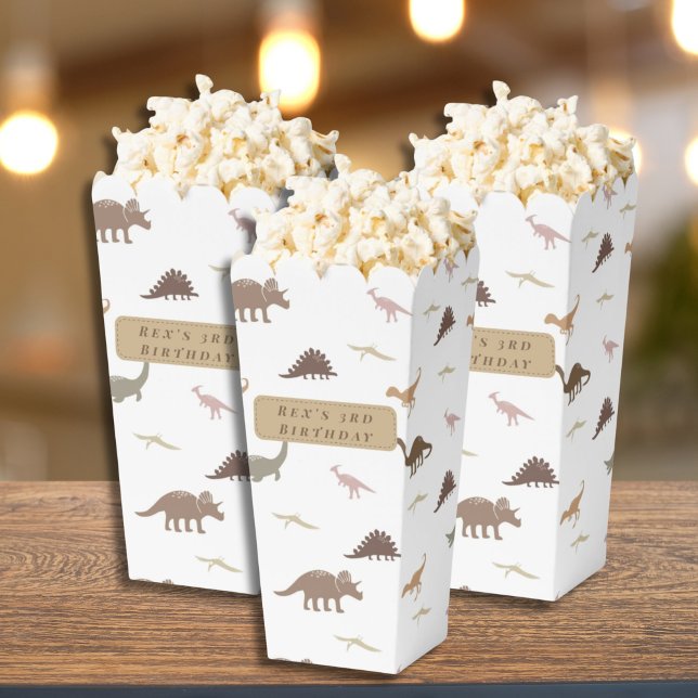 Modern Dinosaur Popcorn Box (Modern Dinosaur Popcorn Box
)