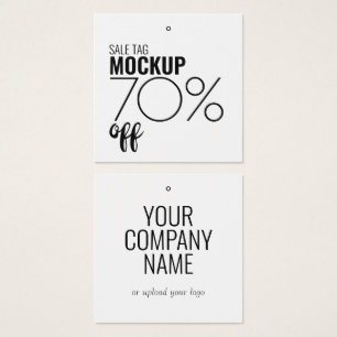 Modern Discount Sale Clothing Hang Tag