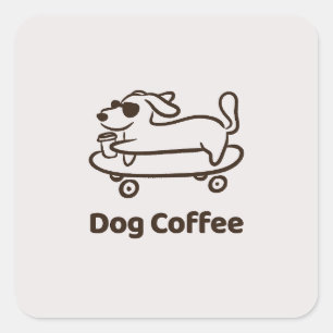 Modern Dog Lover Sticker life is better with dog