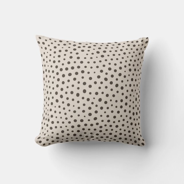 Modern Dots Pattern Cushion (Front)