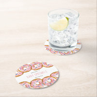 Modern Doughnut Girls Baby Shower Sprinkle