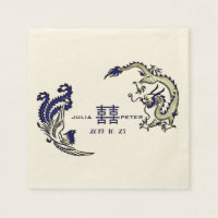 Modern Dragon-Phoenix Personalised Chinese Wedding