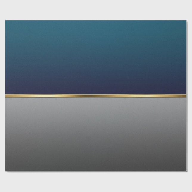 Modern Dual-tone Pattern 2026 Wrapping Paper (Flat)