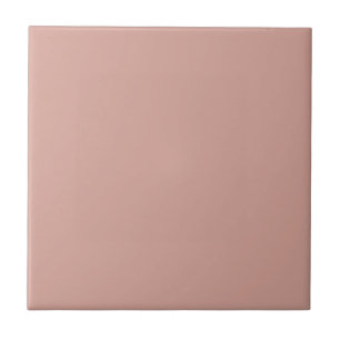 Modern Dusty Pink Monochrome  Tile