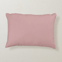 Modern dusty rose pink Plain Solid Colour