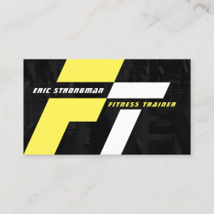 Modern dynamic motion business card