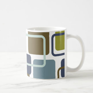 Modern Eames Rectangles 1 Coffee Mug