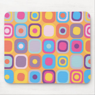 Modern Eames Rectangles 31 Mouse Pad