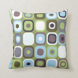 Modern Eames Rectangles 32 Cushion