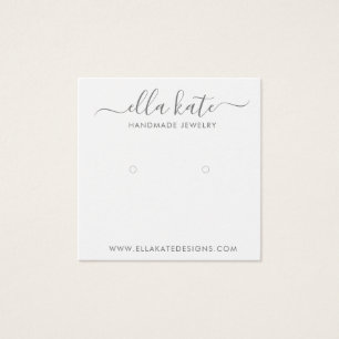 Modern Earring Display Card