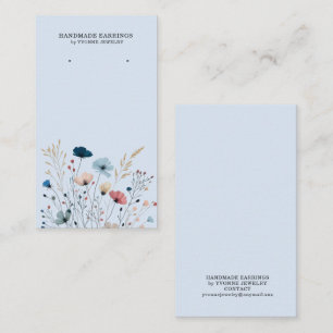 Modern Earring Display Holder Business Card