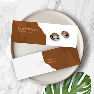 Modern Earthy Boho Earring Display Card
