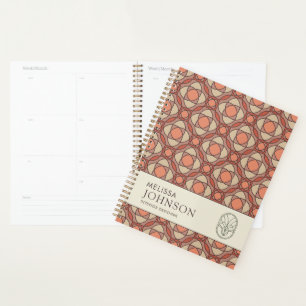 Modern Earthy Mosaic Interior Designer Planner