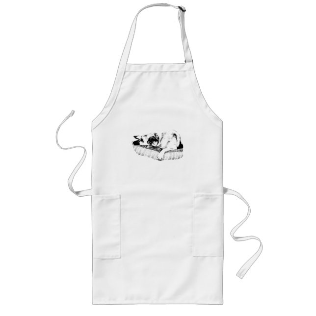 Modern Ease, Restful Pup Apron (Front)