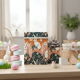 Modern Easter Bunny Wrapping Paper